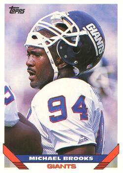 Michael Brooks New York Giants 1993 Topps NFL #499